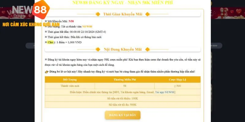 Các bước nhận thưởng đơn giản phù hợp với mọi đối tượng